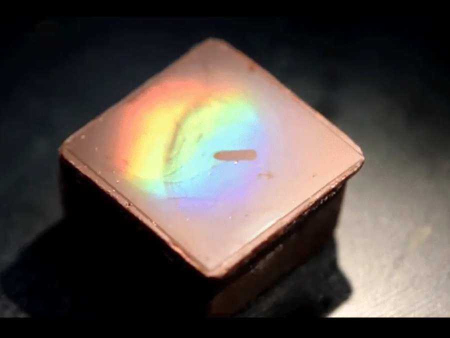 Scientists Create Shimmering Rainbow Chocolate
