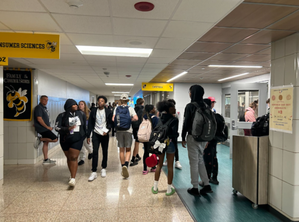 Students Roam the Halls of Hinsdale South