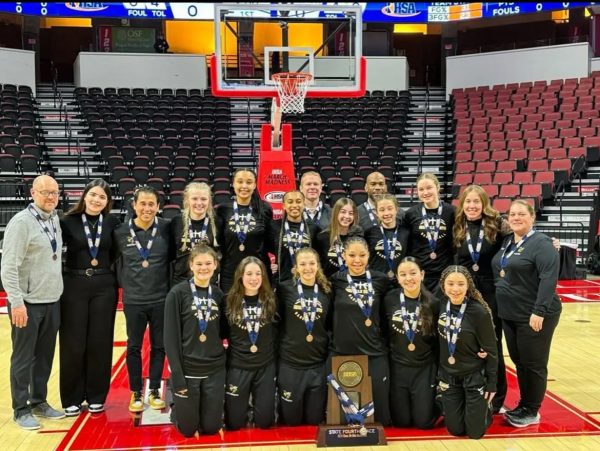 The Lady Hornets at the Illinois State University’s CEFCU Arena