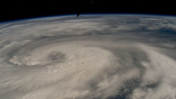 Hurricane Helene from the ISS