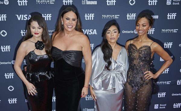 The cast of Emilia Pérez