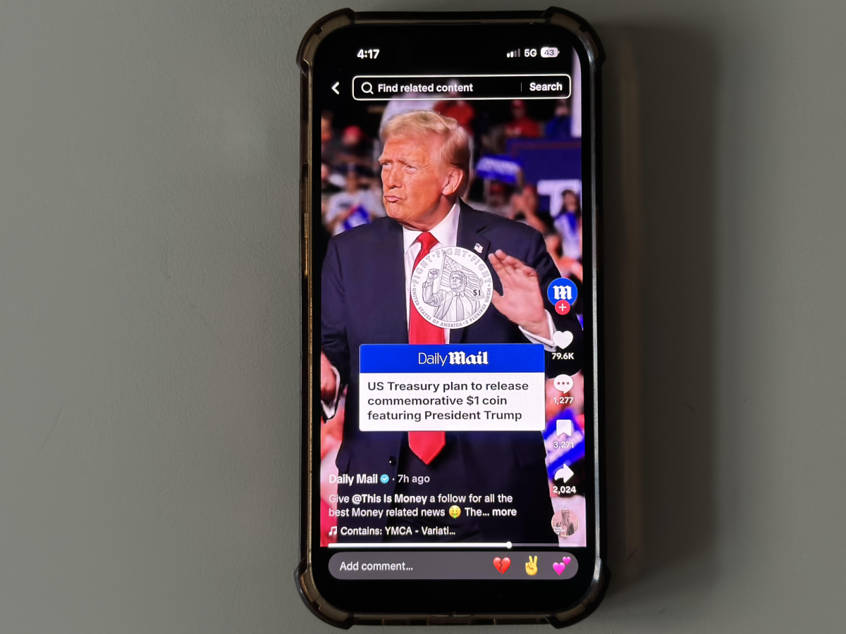 Fake, viral news circulates on social media platforms like TikTok