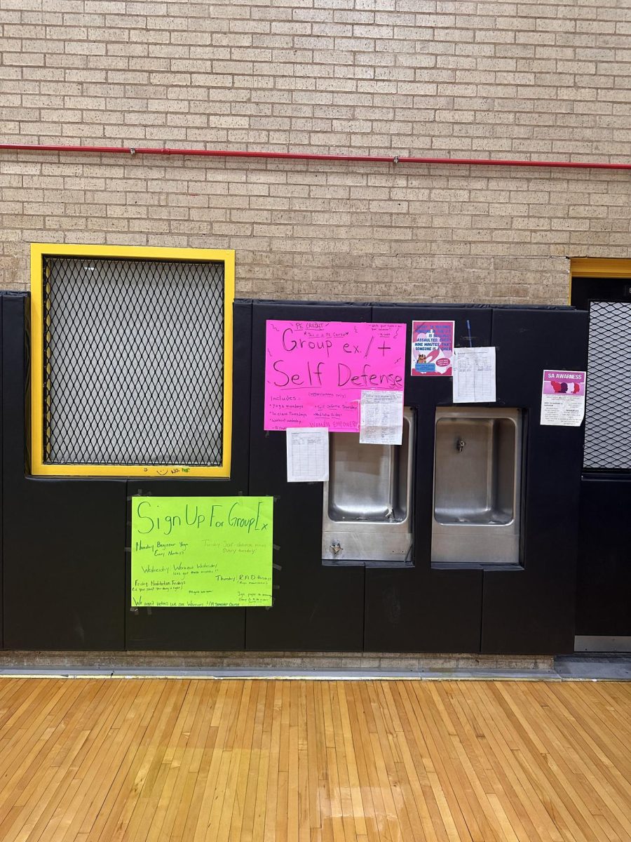  A petition for group exercise in the gymnasium (go sign up!)